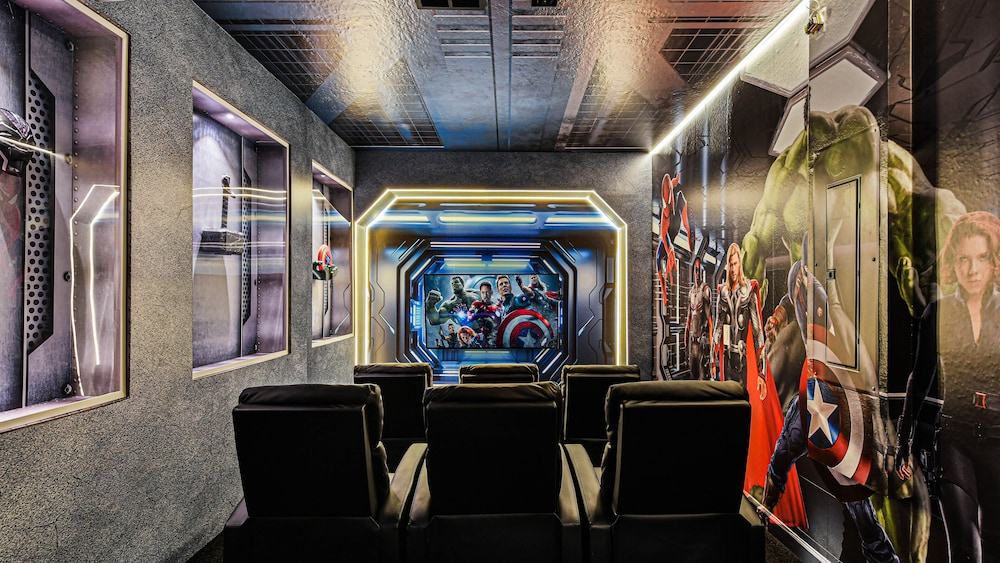 Champions Gate 6BR Private Theater Games Pool Spa - photo 48