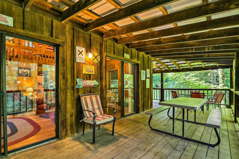 Tellico Plains Cabin 5 Acres Backyard Creek 12678012 — Madisonville