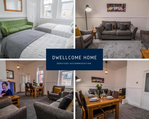 Free Parking Ideal for Long Term Contractor etc Stays Regular Housekeeping Option 10 min Walk from Beach and Metro 15 20 min Drive to Nissan & Newcastle Dwellcome Home Ltd 2 DOUBLE Bedroom 3 Bed Apt Fast WIFI See our Site for Assurance — 4-Star Luxury Hotel in South Shields, United Kingdom