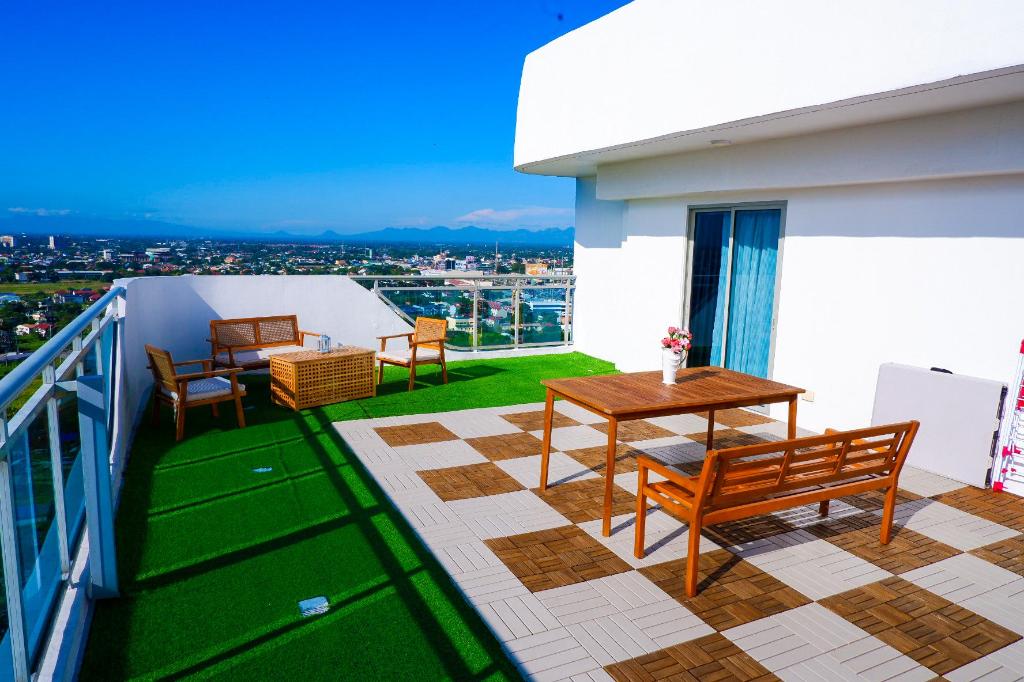 2BR Luxury Penthouse Christmas Stay with Wide Balcony and 7ft Billiards The Polaris Penthouse at Azure North — 4-Star Luxury Hotel in San Fernando, Philippines