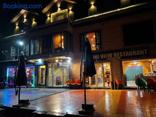 Pineview Hotel - carbon neutral hotel in Srinagar