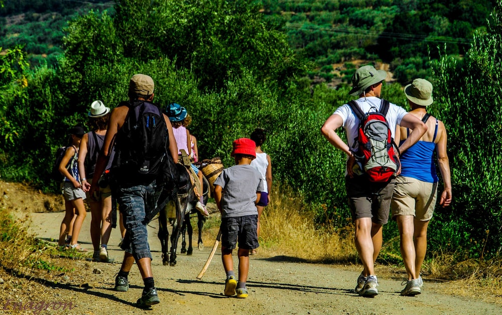 Enagron Ecotourism Village - carbon neutral hotel in Rethymno