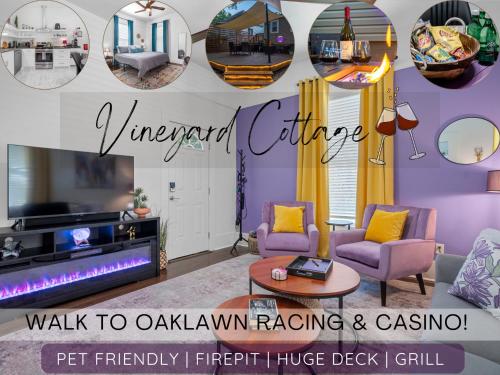 Vineyard Cottage Pet Friendly & Walk to Oaklawn — 4-Star Luxury Hotel in Hot Springs, United States