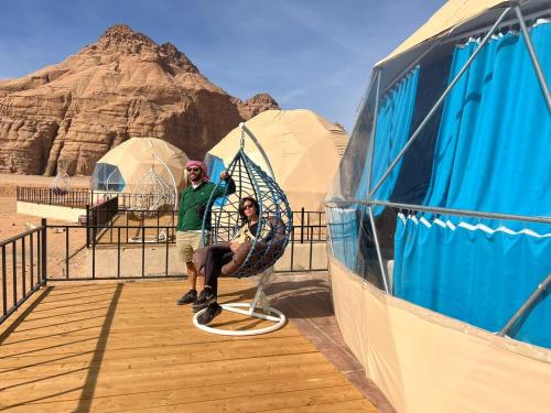 Jamal Rum desert in Wadi Rum, Jordan