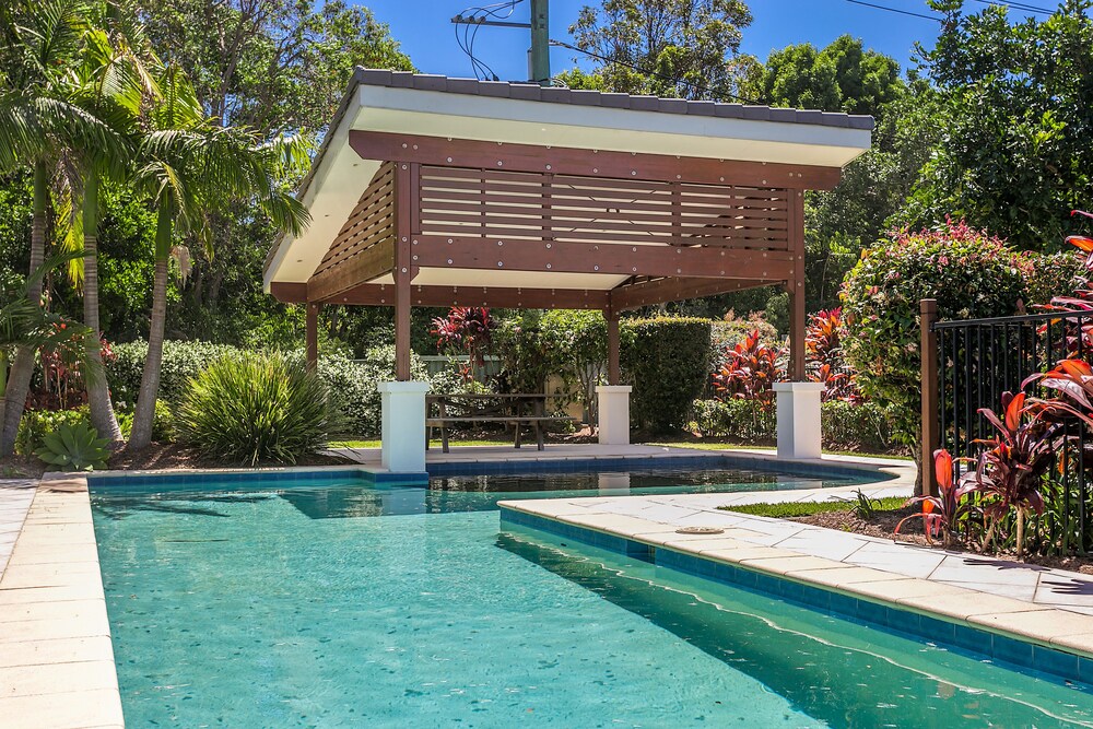 Drift 3 BR home near town & beach with pool — 4-Star Luxury Hotel in Byron Bay, Australia