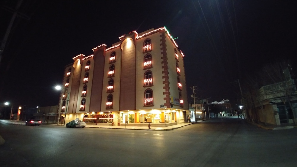 Hotel Front - Evening/Night