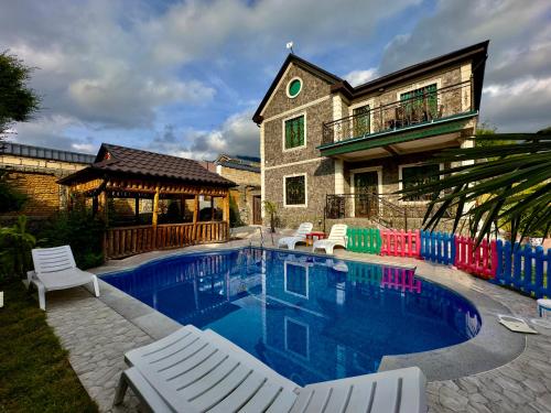 Qafqaz Modern Palace in Qutqashen, Azerbaijan