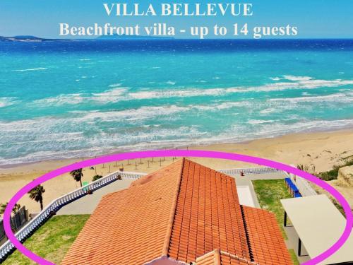 Beachfront Villa Bellevue by DadoVillas — 4-Star Luxury Hotel in Agios Stefanos, Greece