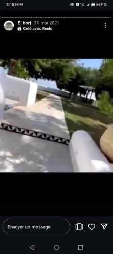 El Borj labyadh in Unknown City, Tunisia