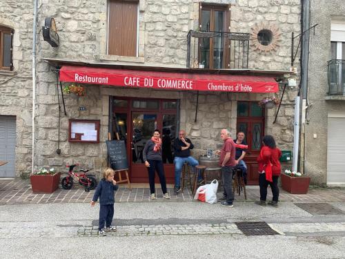 Cafe du Commerce in Avignon, France