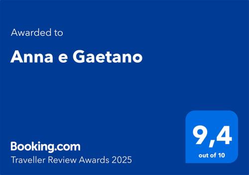 Anna e Gaetano - carbon neutral hotel in Misterbianco
