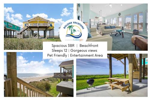 Splash Spacious 3BD 3bath Beachfront Steps to Beach in Wheatland, United States