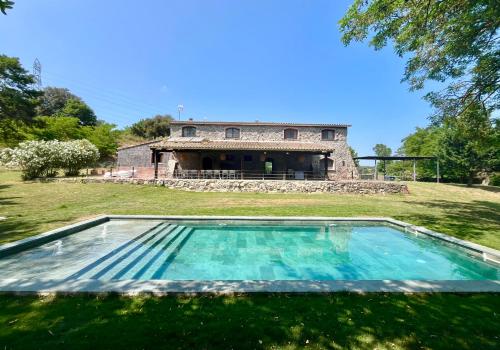 Masia Puig Piqué Piscina Jardín Porcho Bbq Wifi 20 Personas pet-friendly hotel Hostalric