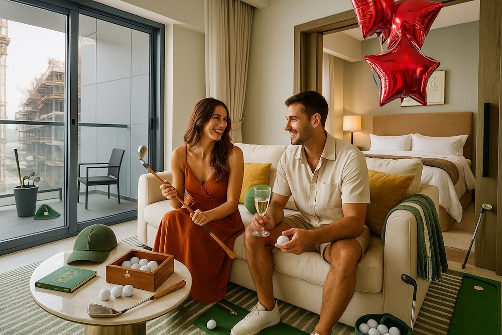 KeyRock Living Luxe Escape with Pool — 4-Star Luxury Hotel in Dubai, United Arab Emirates