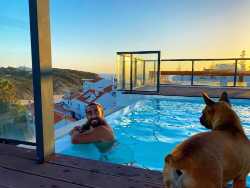 Apartment T3 sea view swimming pool Casa do Mar — 4-Star Luxury Hotel in Zambujeira Do Mar, Portugal