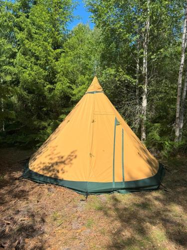 Natur pur im Tipi Dein Rückzugsort in Schwedens Wildnis in Arvika, Sweden