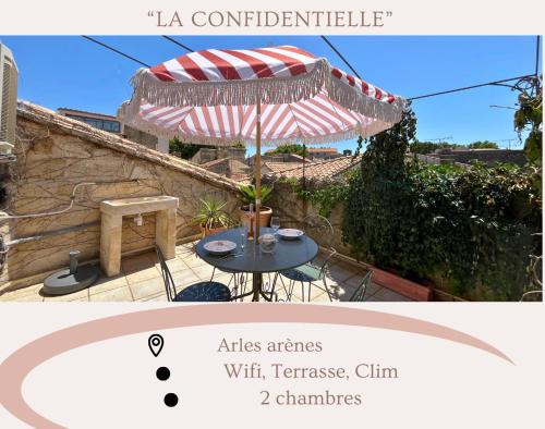 La Confidentielle Centre Ville Arles Terrasse — Arles