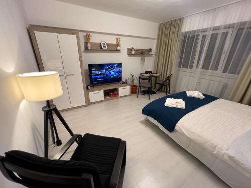 Cloudscape Apartment near National Arena & Mega Mall — 4-Star Luxury Hotel in Bucharest, Romania