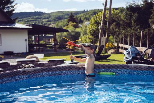 Chalúpka na konci in Banska Stiavnica, Slovakia