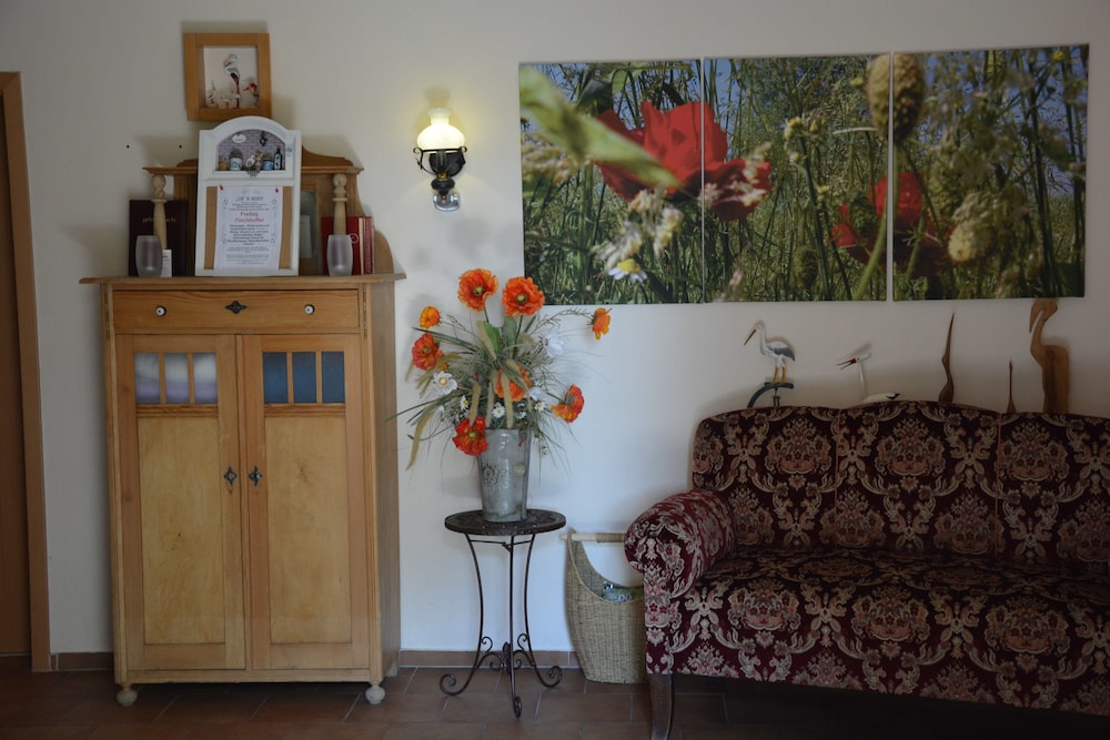 Interior entrance