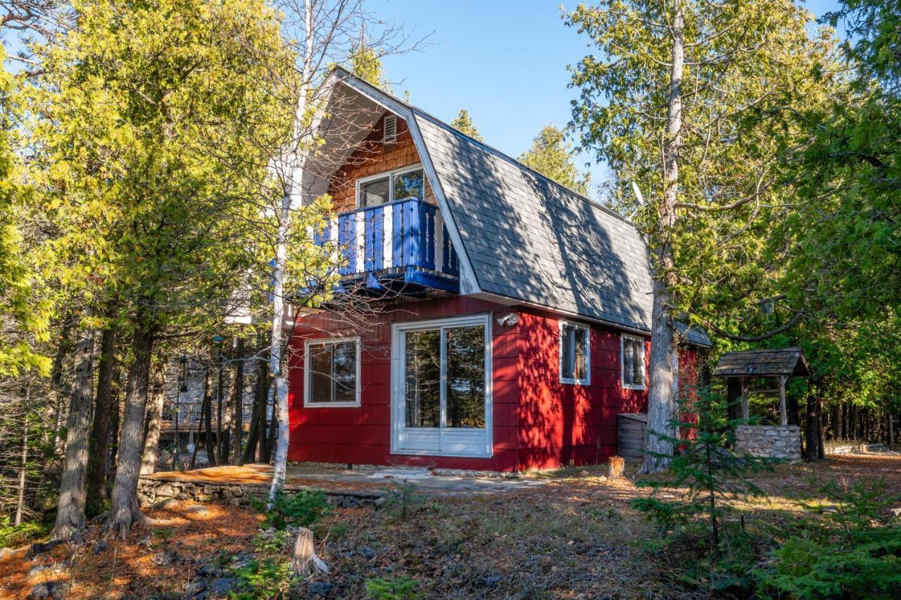 The Red Barn in Unknown City, Canada