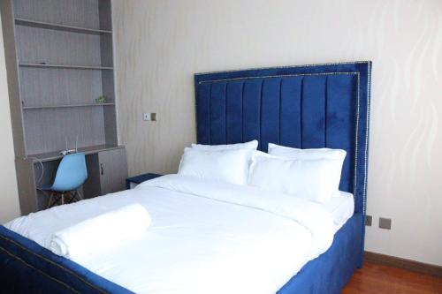 Smart elegant three bedroom apartment with swimming pool fully equipped gym children playground and great breathtaking views