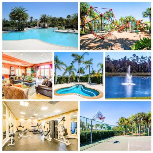 Oakwater Fountain View 3BR Home Pool By Disney — 4-Star Luxury Hotel in Orlando, United States