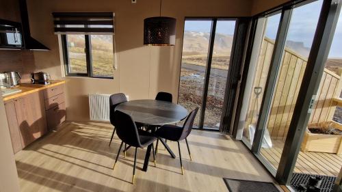 Black Beach Farm in Unknown City, Iceland