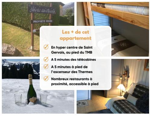Studio Pointe Des Aravis 4 Pers Hte Savoie — Saint Gervais Les Bains