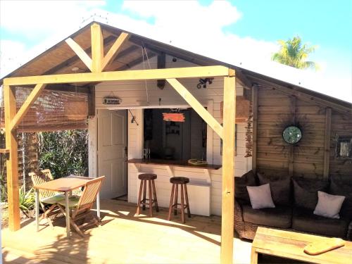 Kaz’bouchons in Saint-Francois, Guadeloupe