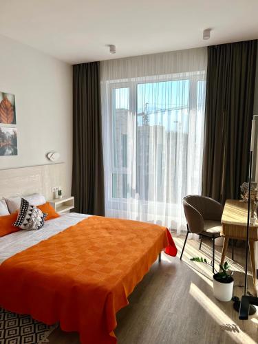 La Vista Apartment с видом на горы — 4-Star Luxury Hotel in Almaty, Kazakhstan