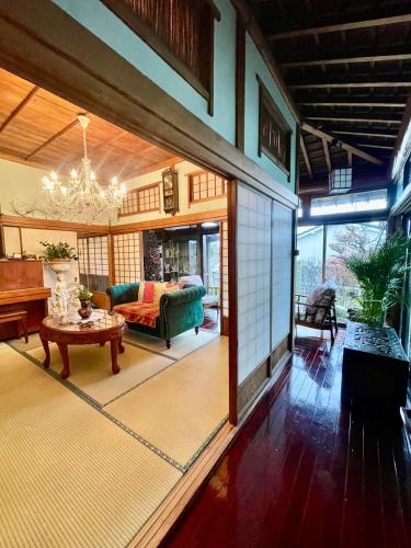 Satsuma vacation Bougainvillea cafe in Kagoshima, Japan