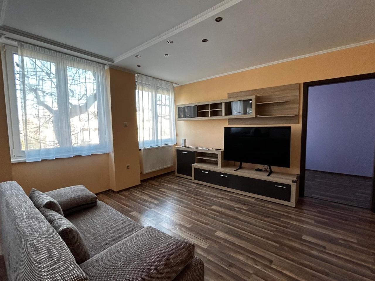 River Free Parking in Gyor, Hungary