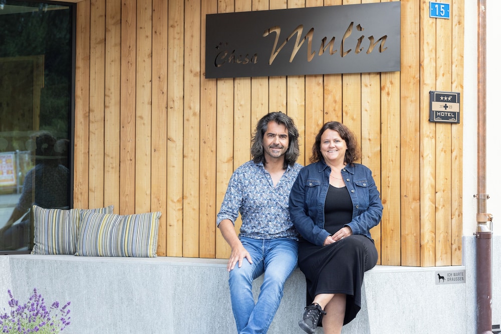 Hotel Garni Chesa Mulin in Pontresina, Switzerland