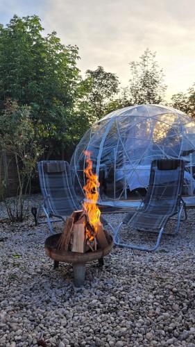 Fichtel Bubble gegen Aufpreis mit Hot Tub und Sauna — hotel in Hohenberg An Der Eger