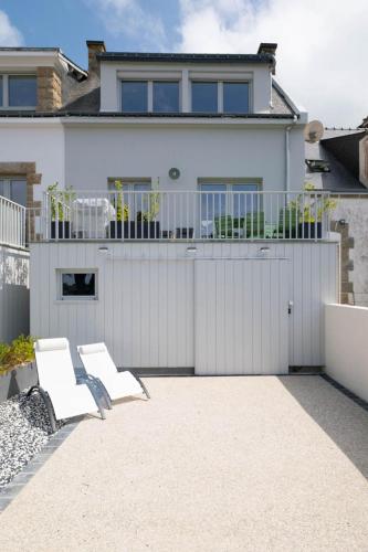 Saint Cado vue mer in Belz, France