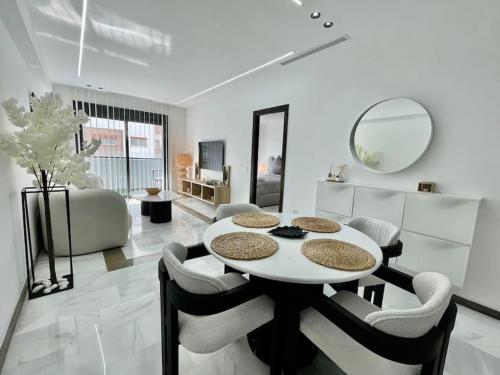 The White Cristal 2 BR with Balcony — 4-Star Luxury Hotel in Tangier, Morocco