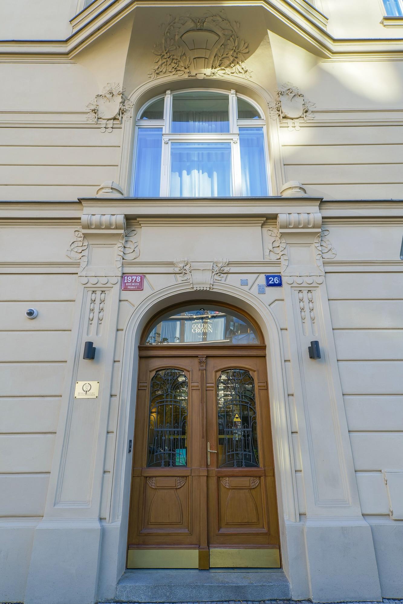 Golden Crown in Prague, Czech Republic