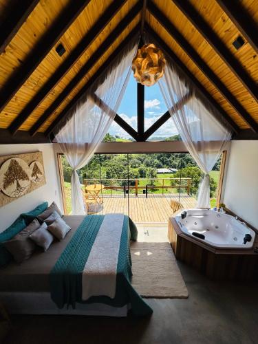 Cabana Reserve da Montanha Internet disponível in Camanducaia, Brasil