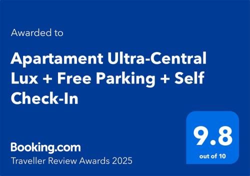 Apartament Ultra Central Lux Free Parking Self Check In — 4-Star Luxury Hotel in Oradea, Romania
