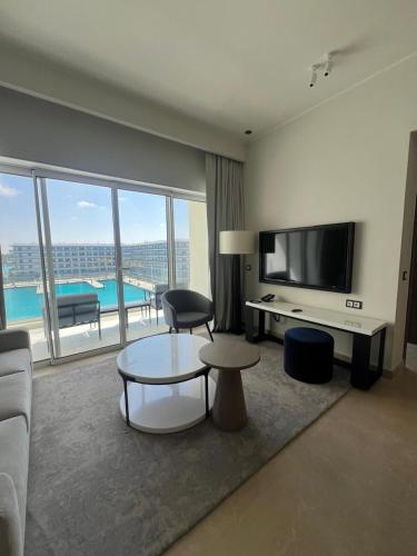 Marina View Serviced Apartment at The Address Beach Resort Marassi in Al `Alamayn, Egypt