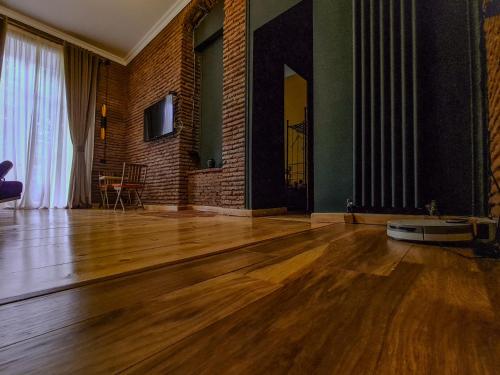 Top Floor Apartment Balcony in sololaki Room 25