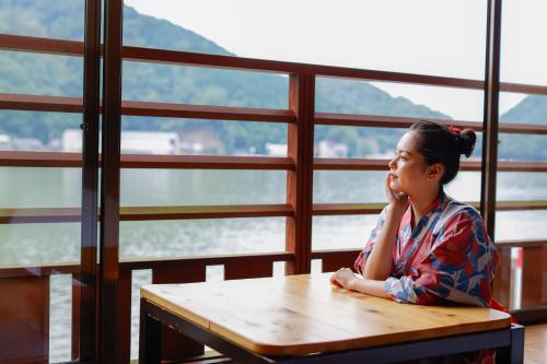 River Side Maruyama in Toyooka, Japan