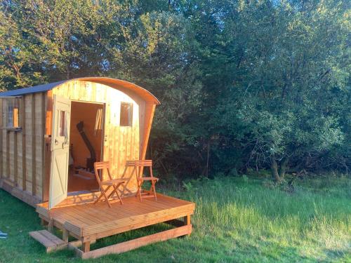 Shepherds Hut on Alpaca and working farm in Blaenau-Ffestiniog, United Kingdom