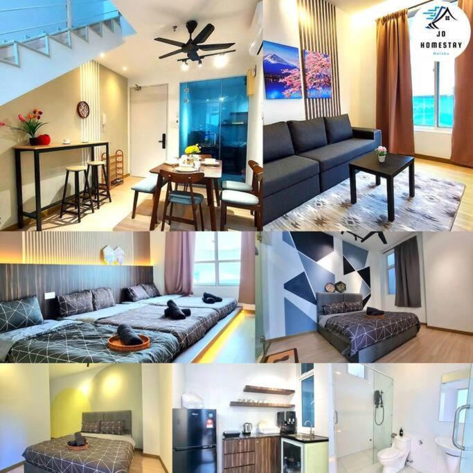 The Wave 3R3BR Duplex Penthouse l 10 Pax l Near Jonker l A23A15 — 4-Star Luxury Hotel in Malacca, Malaysia
