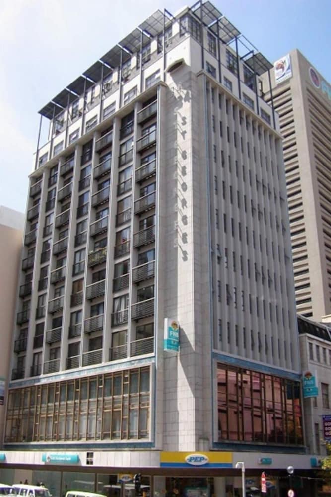 At St. George’s Mall in Cape Town, South Africa