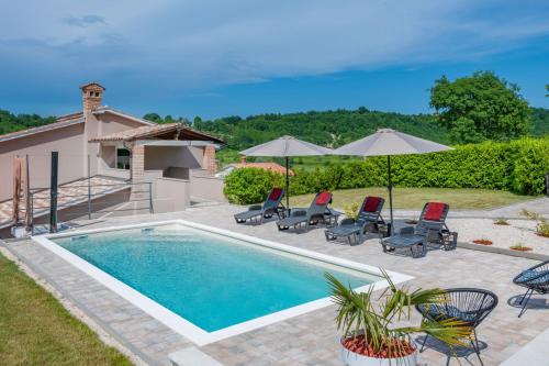 Villa Bonissa a private and tranquil haven amidst nature — 4-Star Luxury Hotel in Pican, Croatia
