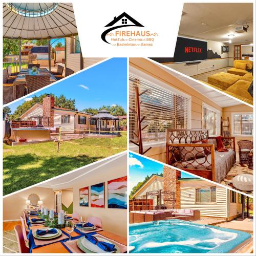 ᨒfirehausᨒhottubᨒcinemaᨒbbqᨒbadmintonᨒgames — hotel in Arvada
