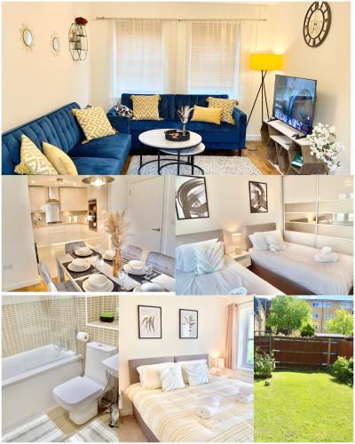 Spacious Stay made for Contractors & Families 3 Bedroom House 2 Bathroom in Reading up to 3 Free Parking — 4-Star Luxury Hotel in Reading, United Kingdom