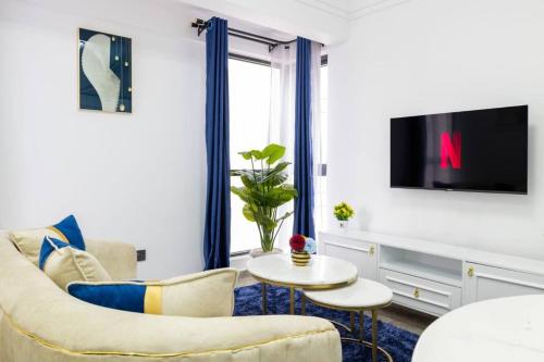 Gorgeous 1 bed in kilimani near yaya centre with gym — 4-Star Luxury Hotel in Nairobi, Kenya